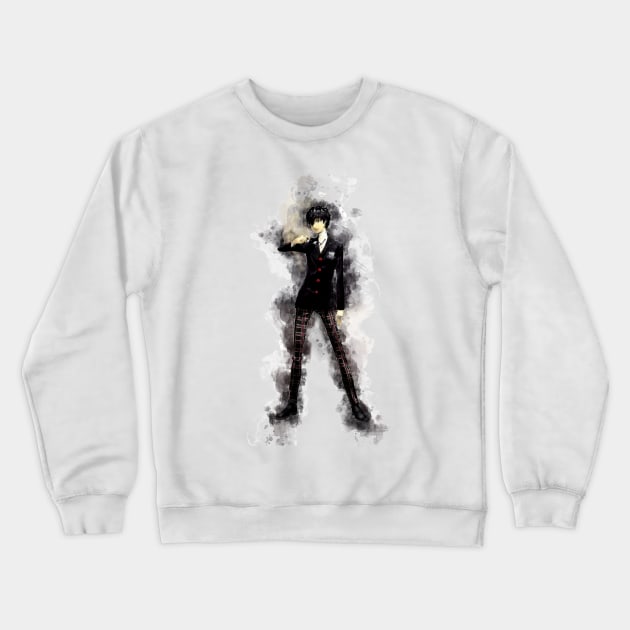 Persona 5 Royal - Joker (Watercolor) Crewneck Sweatshirt by Stylizing4You